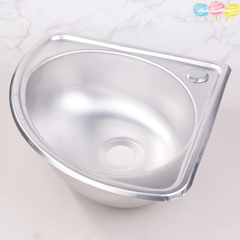 Évier de Cuisine en Acier Inoxydable, Accessoire de Camping-car, Coin Légumes, Hurhome Bar, Petit Filles Unique, Baignoire Dstress – Image 5