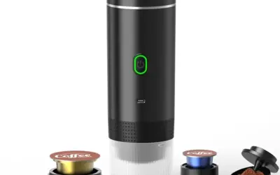 Wireless Electric Portable Espresso Coffee Machine for Car & Home Camping Coffee Maker 3-in-1 Capsule Powder Travel Coffee Maker