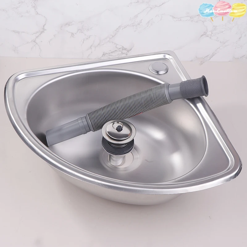 Évier de Cuisine en Acier Inoxydable, Accessoire de Camping-car, Coin Légumes, Hurhome Bar, Petit Filles Unique, Baignoire Dstress